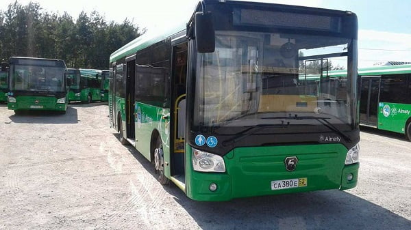 Новые автобусы Алматы