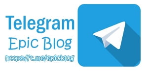 Канал Epic Blog в телеграм